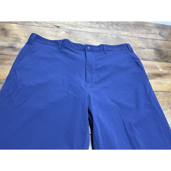 RLX Ralph Lauren Pants Mens 36 Short Blue Stretch Performance Golf Chino Pant - Picture 3 of 11